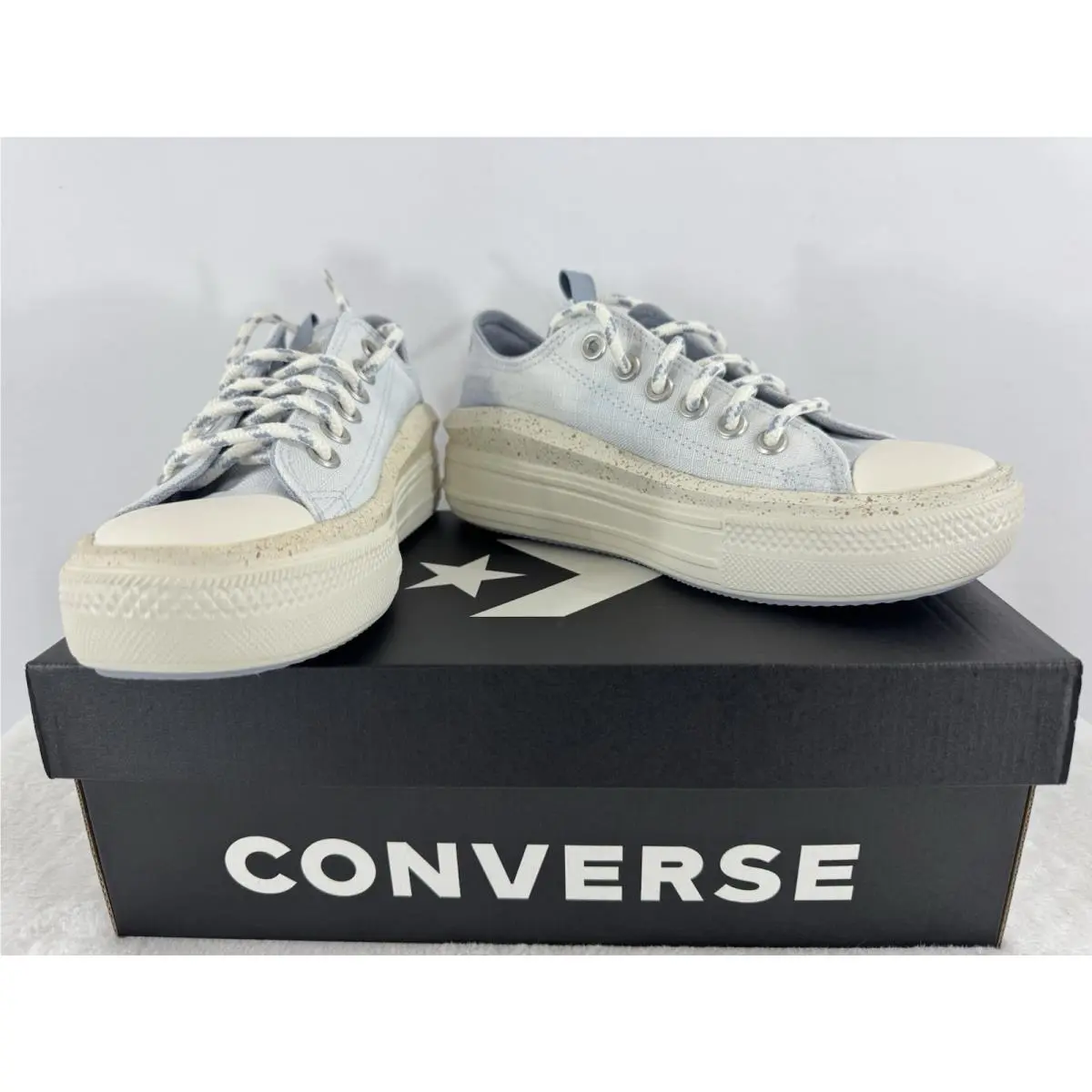Converse shoes - Converse CTAS OX - CTAS - A077607C - Cloudy Daze Blue/Egret/Rainy Daze 3