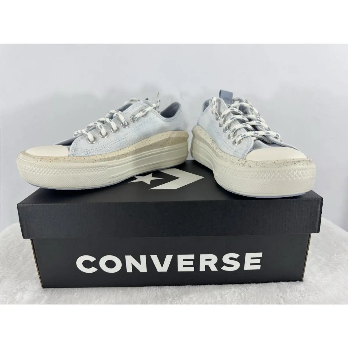 Converse shoes - Converse CTAS OX - CTAS - A077607C - Cloudy Daze Blue/Egret/Rainy Daze 4