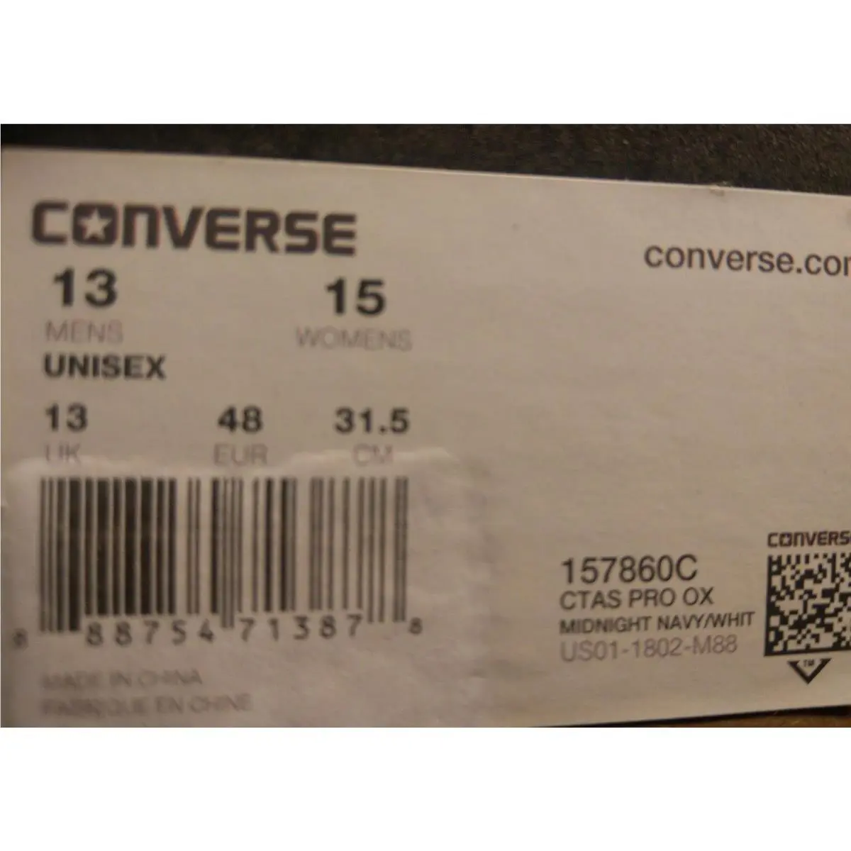 Converse shoes - Converse All-Star OX - 157860c - Midnight Navy 6