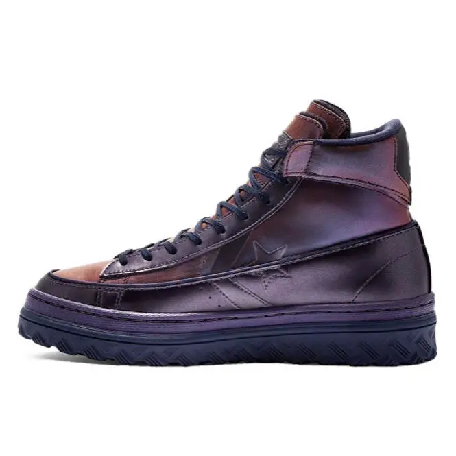 Converse shoes - Converse Pro Leather - Pro Leather - 169530C - Multicolor, Manufacturer: Purple/Black/Blue 9