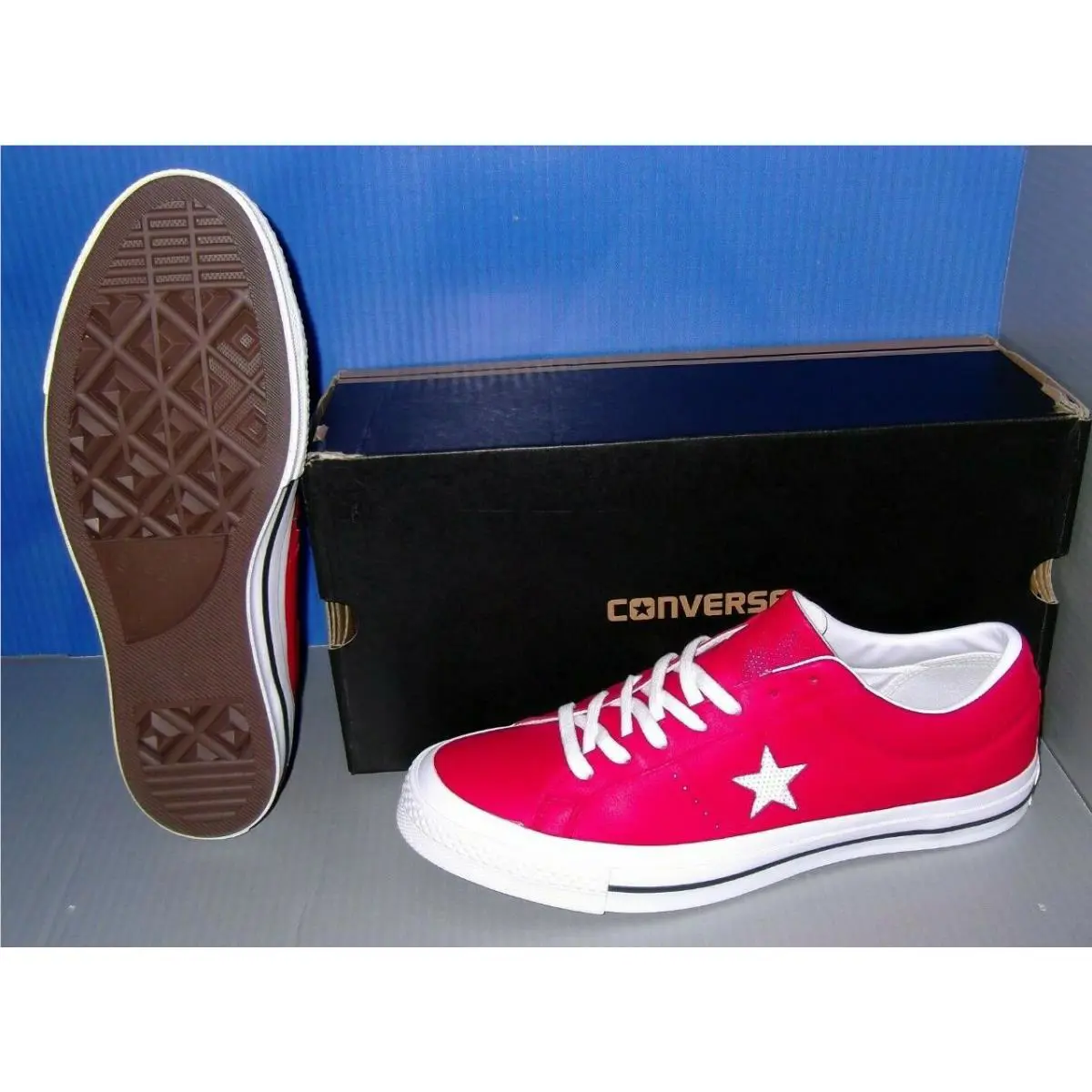 Converse shoes - ONE STAR OX - ONE STAR - Red (UPC: 888754889641) 0