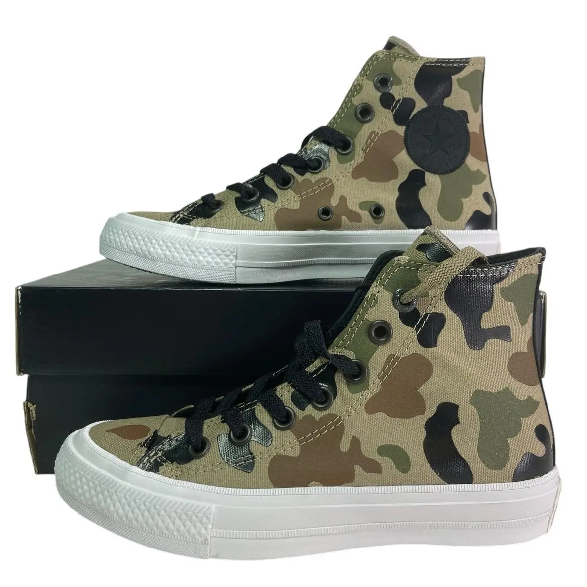 Converse Chuck 2 II Chuck Taylor All Star Camouflage 151159C 3.5 Men 5.5 Women - Multicolor