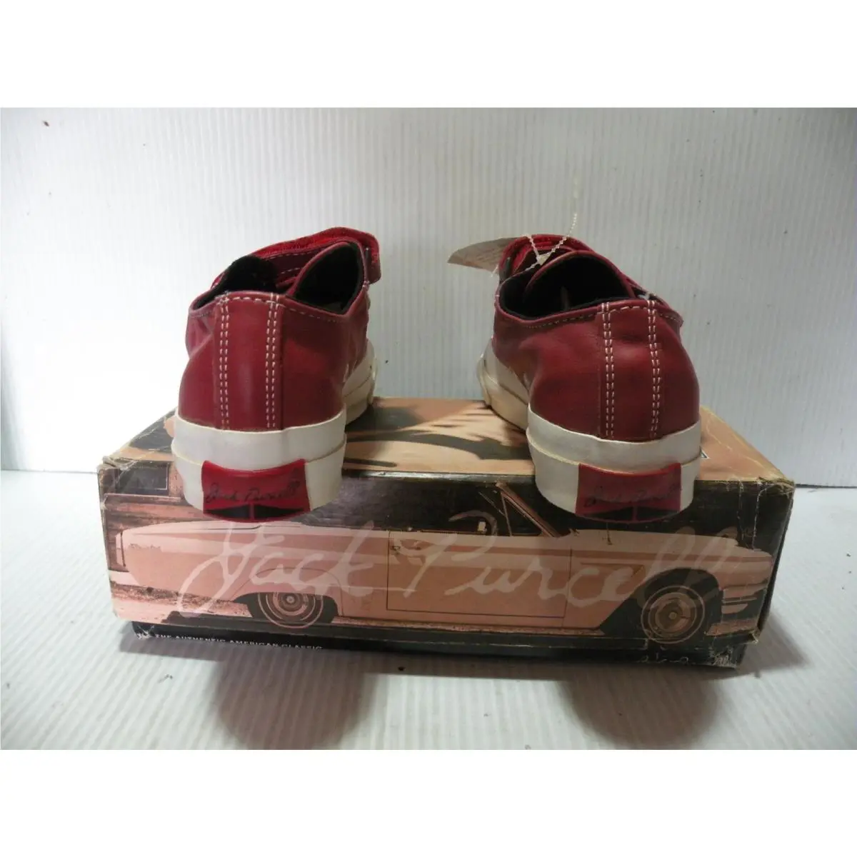 Converse shoes - Converse Jack Purcell - Jack Purcell - RED/WHITE - 11254 1