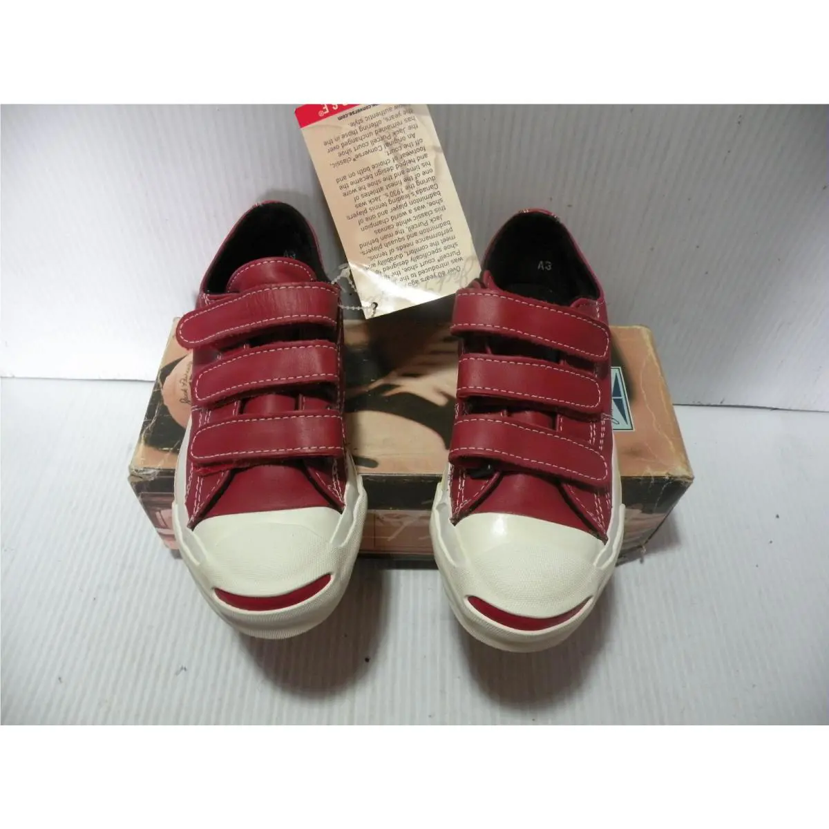 Converse shoes - Converse Jack Purcell - Jack Purcell - RED/WHITE - 11254 0