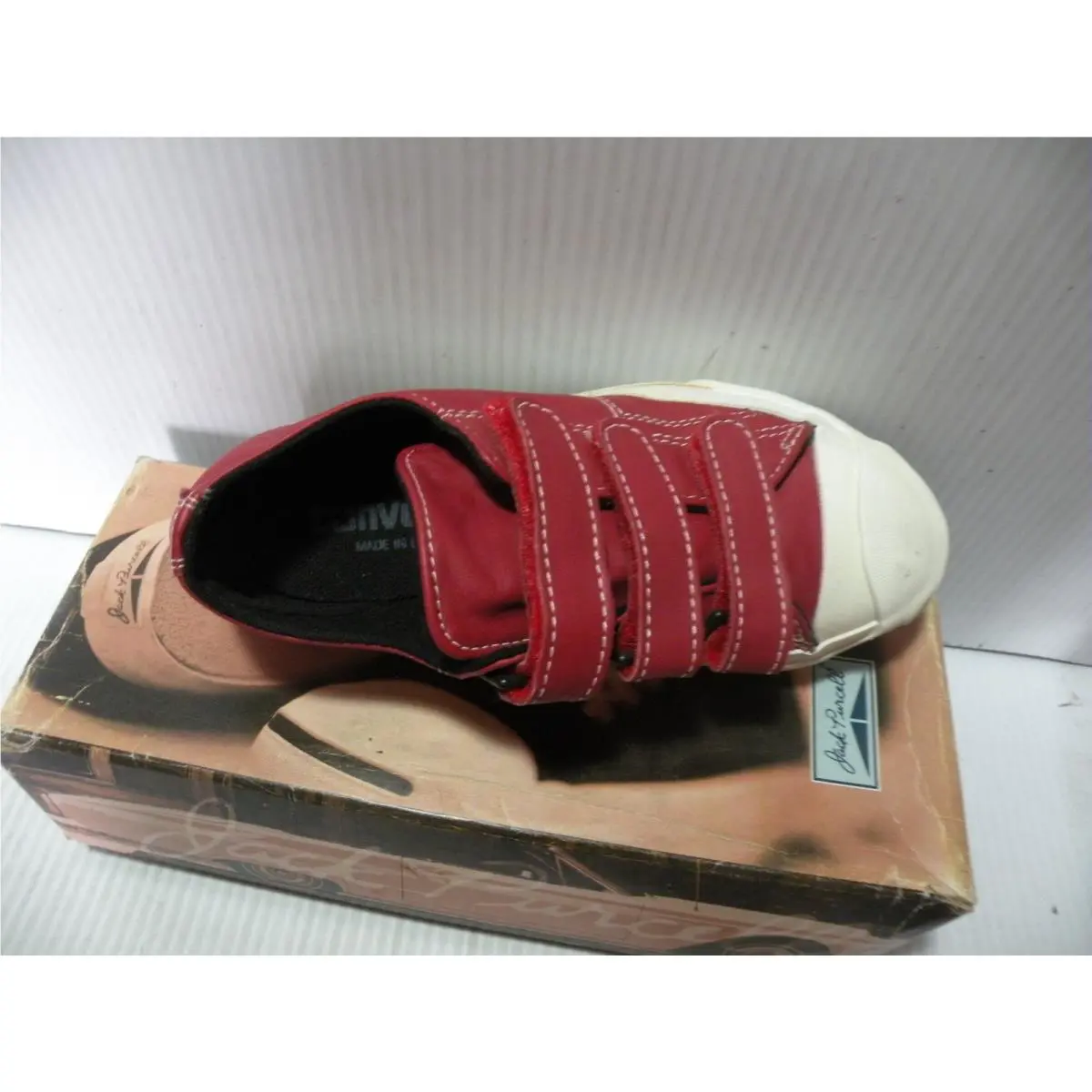 Converse shoes - Converse Jack Purcell - Jack Purcell - RED/WHITE - 11254 2