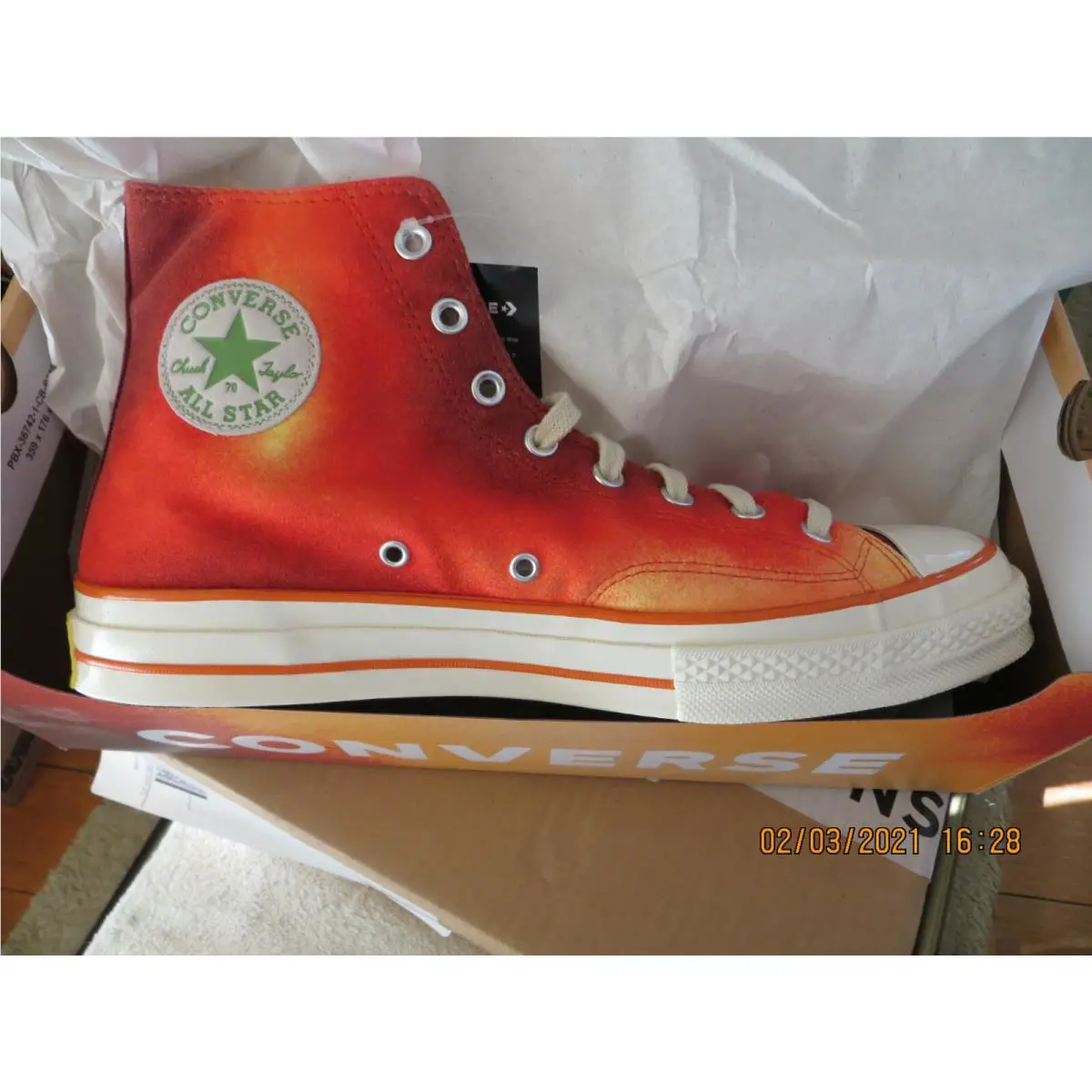 Converse shoes - Converse Chuck Taylor All-Star Hi 70 - Southern Flame 2