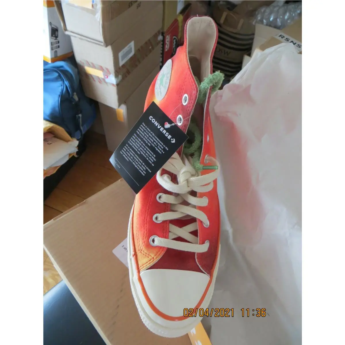 Converse shoes - Converse Chuck Taylor All-Star Hi 70 - Southern Flame 3