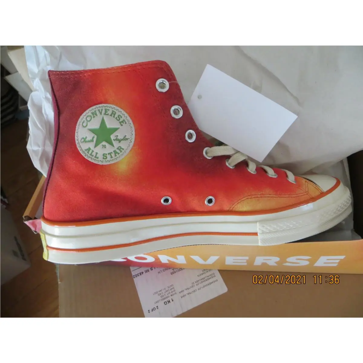 Converse shoes - Converse Chuck Taylor All-Star Hi 70 - Southern Flame 5