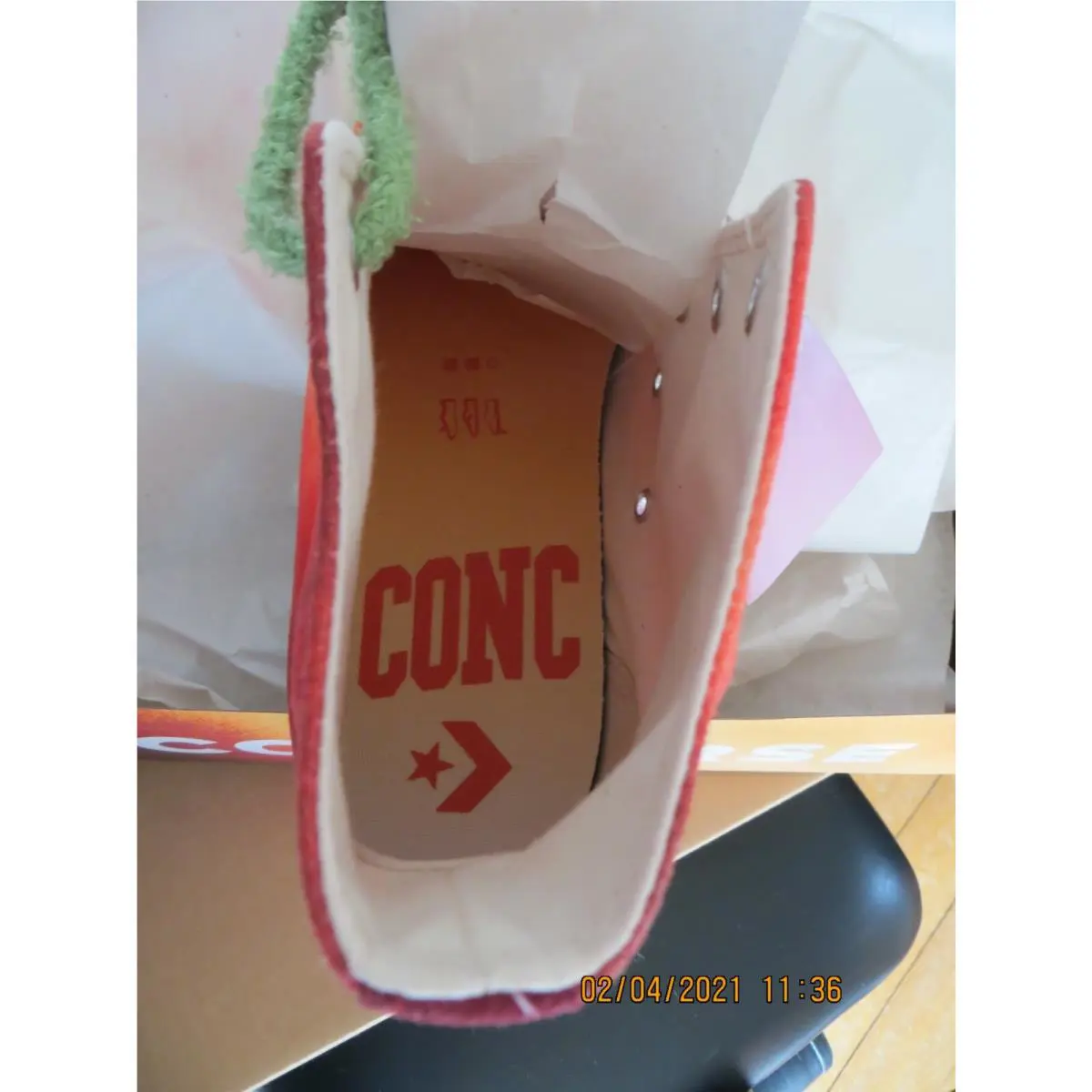 Converse shoes - Converse Chuck Taylor All-Star Hi 70 - Southern Flame 6