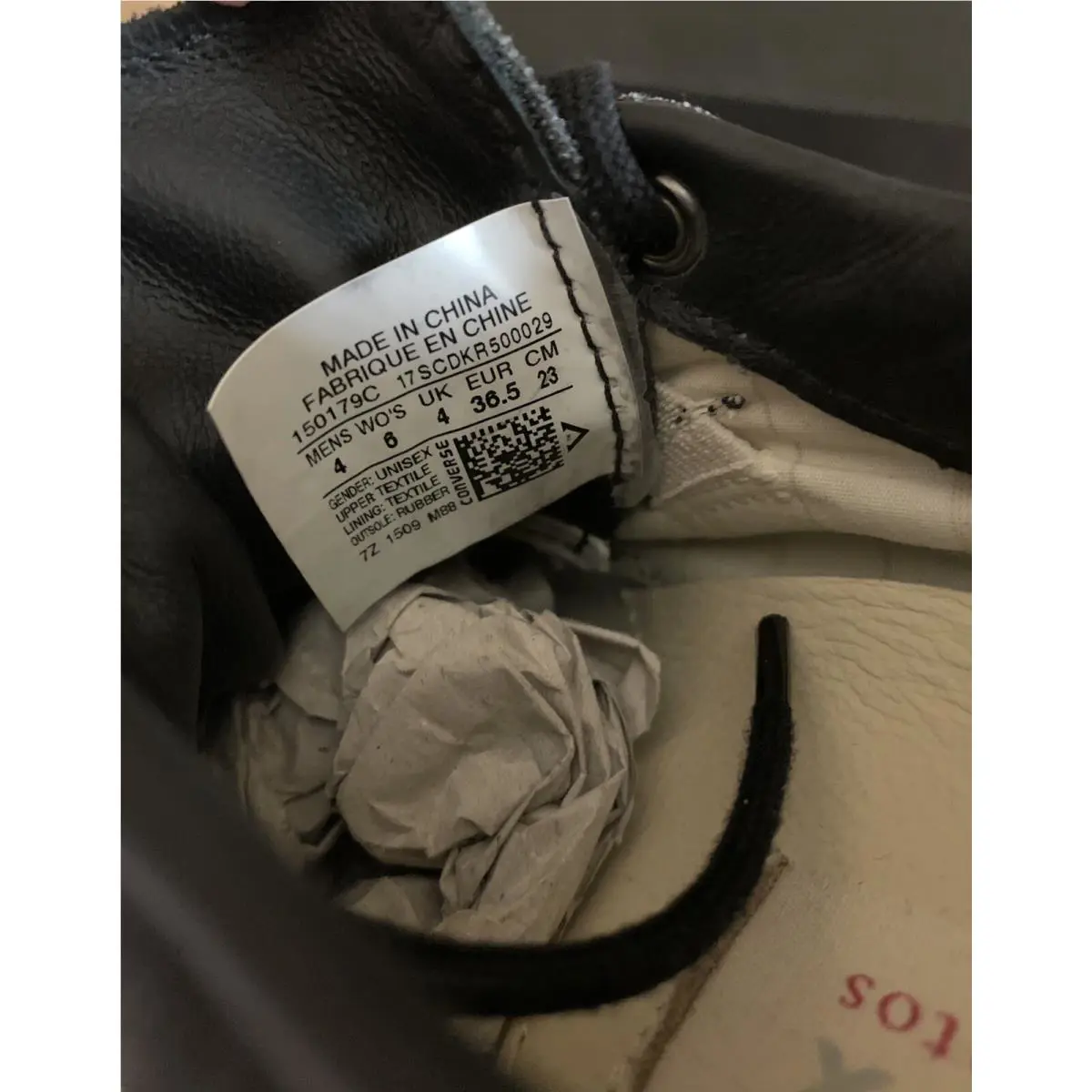 Converse shoes - Black 6