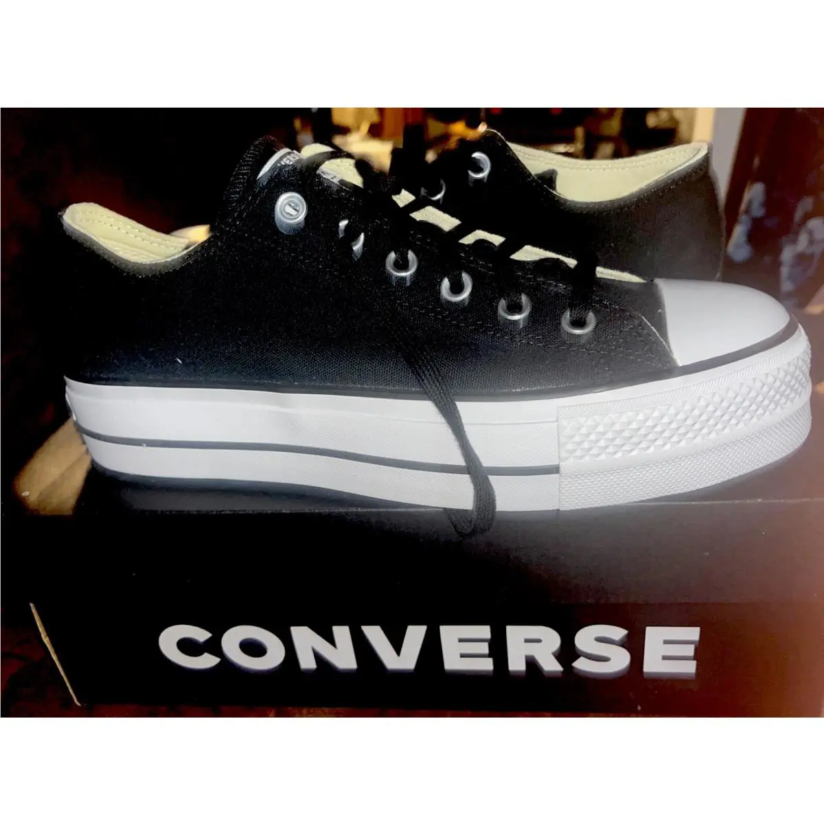 Converse shoes - Converse Chuck Taylor All-Star Lift Platform - Black 0