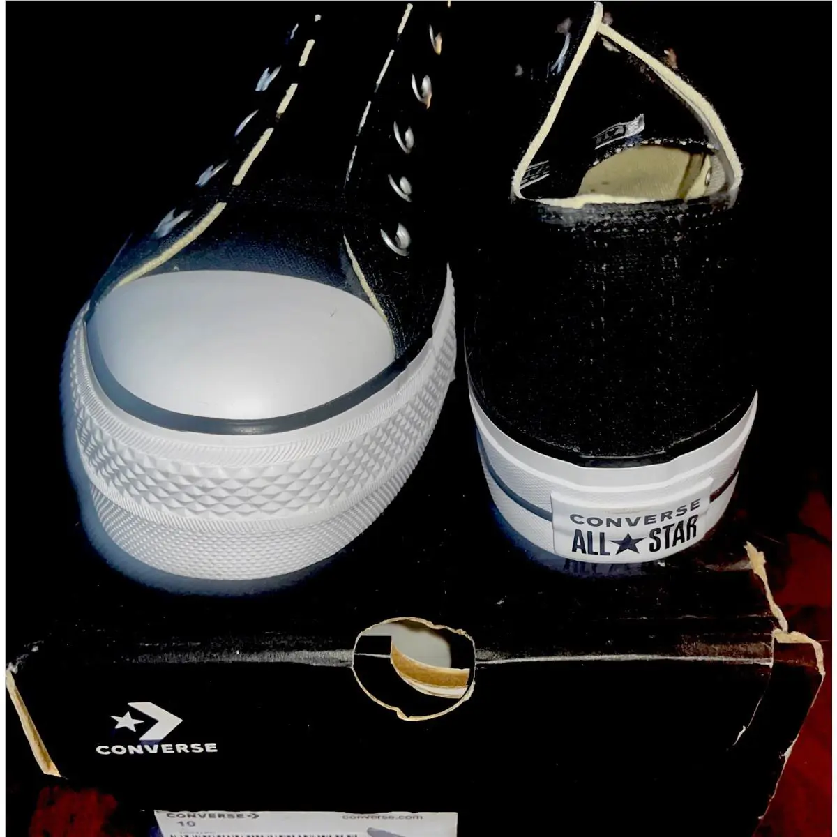 Converse shoes - Converse Chuck Taylor All-Star Lift Platform - Black 3