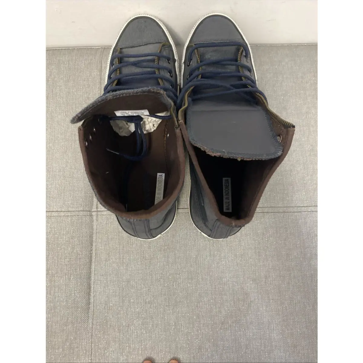 Converse shoes - Converse CT Hi - 132415C - Blue 4