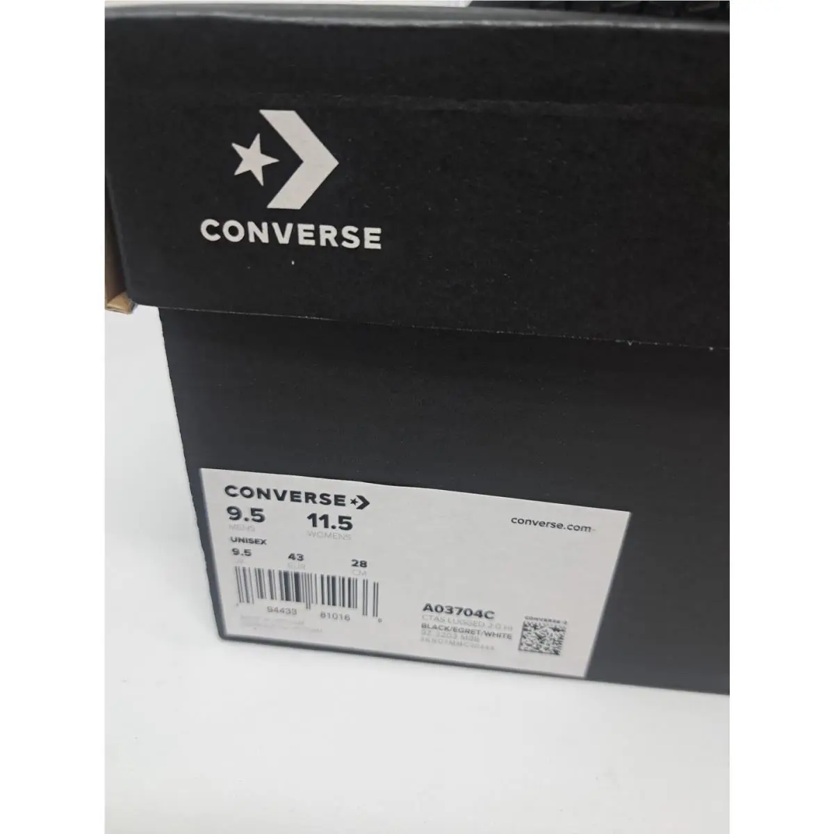 Converse shoes - CTAS Lugged 2.0 - CTAS Lugged - Black (UPC: 194433810166) 1