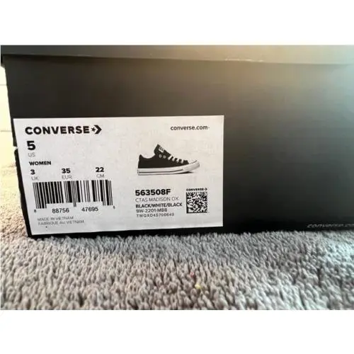 Converse shoes - CTAS - CTAS - 563508F - Black White 1