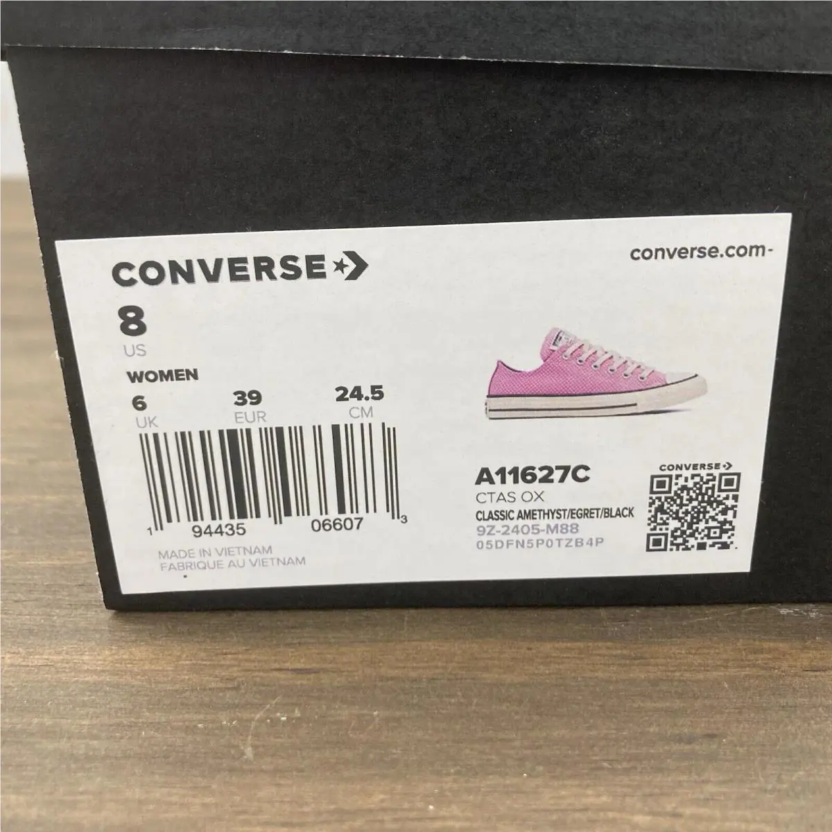 Converse shoes - Converse Chuck Taylor All Star Low - A11627C - Pink 8