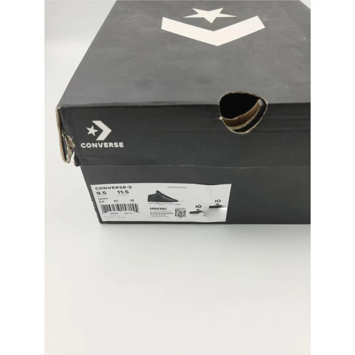 Converse shoes - Converse Chuck Taylor All-Star Hi - Black (UPC: 886956157155) 0