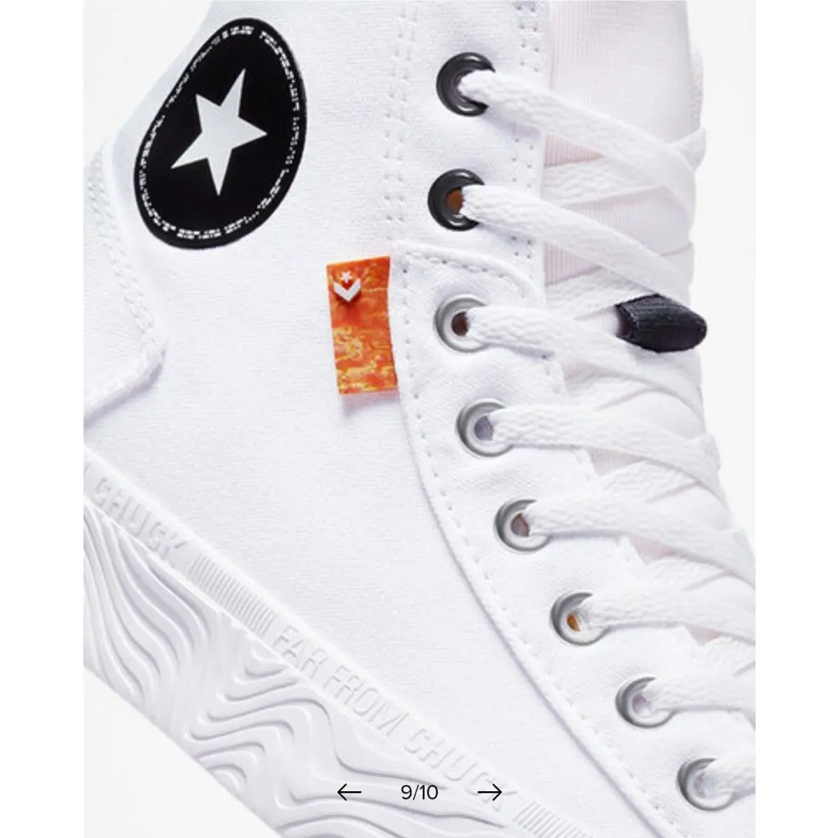 Converse shoes - Converse CTAS Hi - CTAS - A00423C - White 7