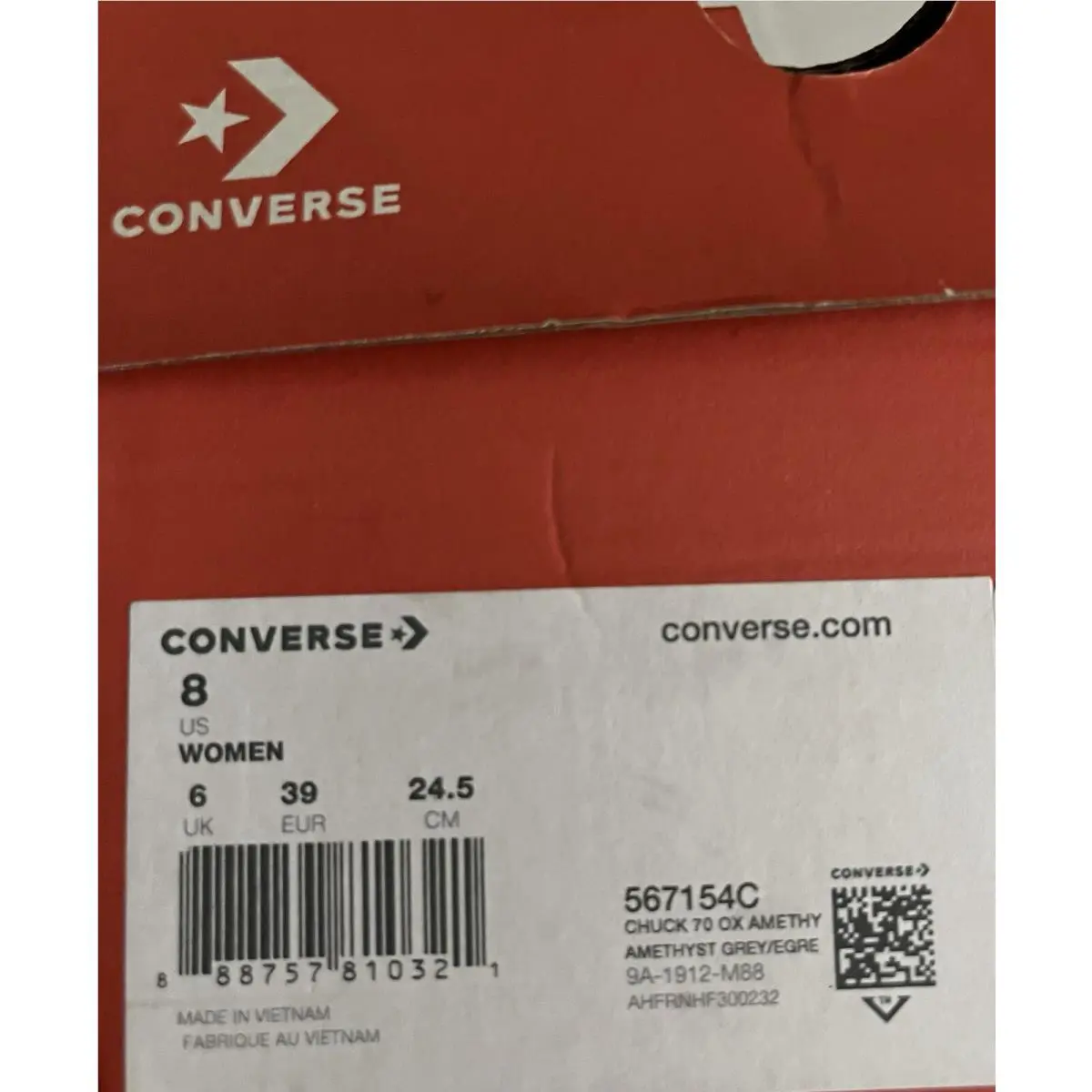 Converse shoes - All Star Low Top - All Star Low Top - Purple (UPC: 888757810321) 4