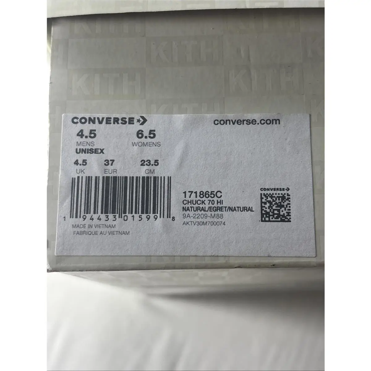 Converse shoes - Converse Chuck 70 - Chuck - 171865C - Ivory (UPC: 0194433015998) 5