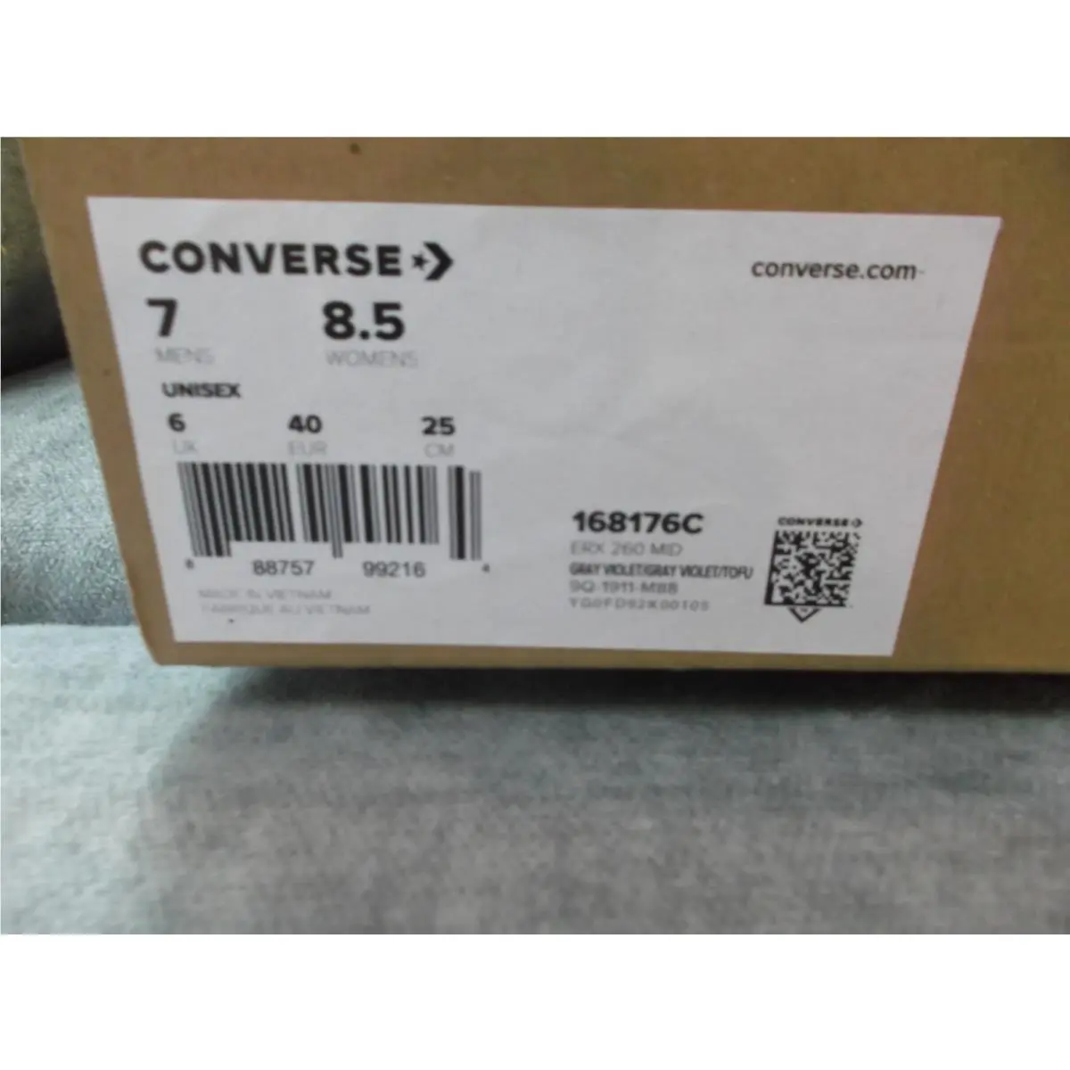 Converse shoes - Converse Erx-260 - 168176C - Gray (UPC: 888757992164) 0