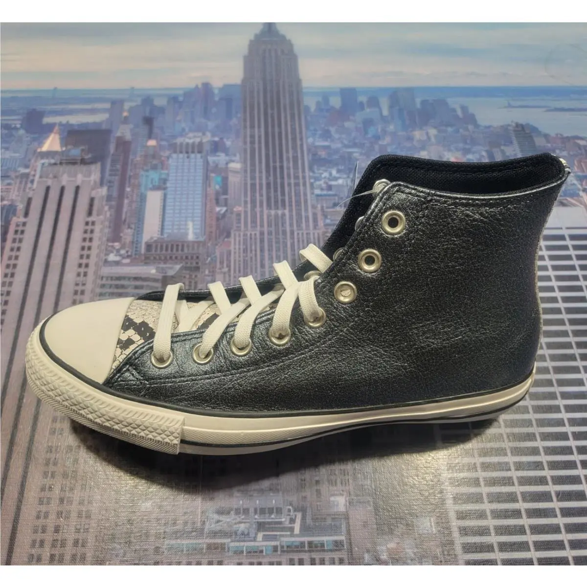 Converse shoes - Authentic Glam - Snakeskin - Authentic Glam Snakeskin - 573079c - Black 3