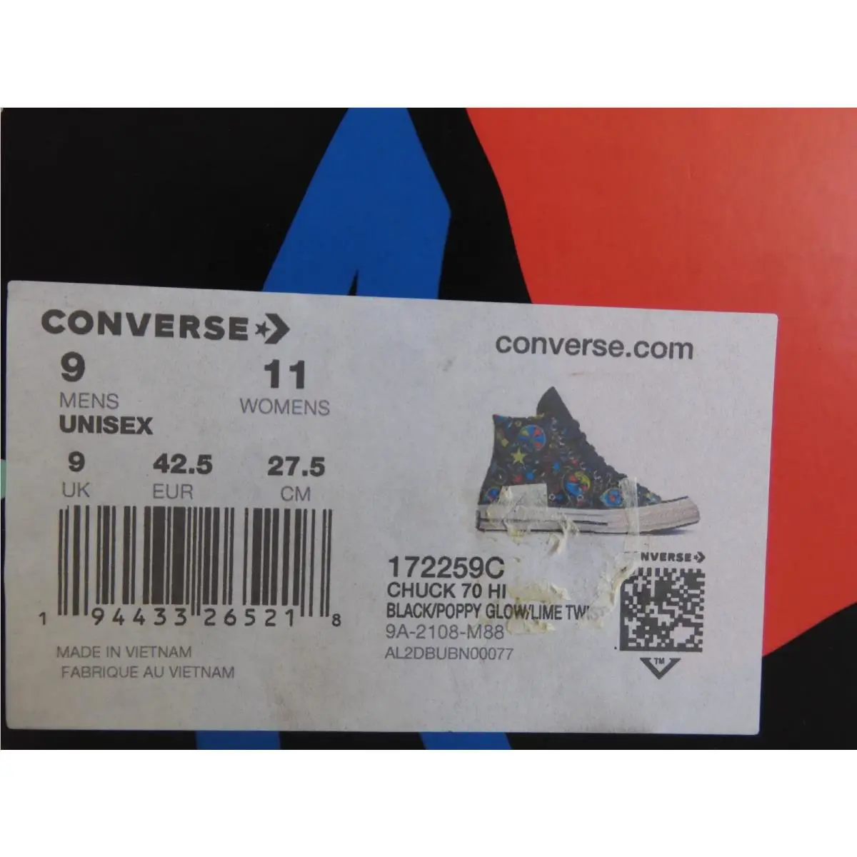 Converse shoes - Converse Chuck 70 Hi - Chuck - Black (UPC: 194433265218) 3