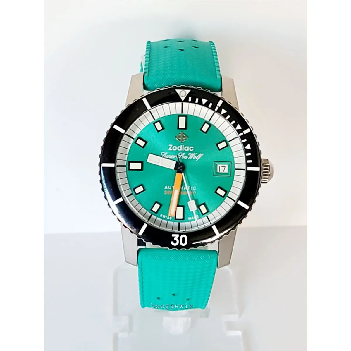 Zodiac Swiss Super Sea Wolf Compression Diver Automatic Watch ZO9305