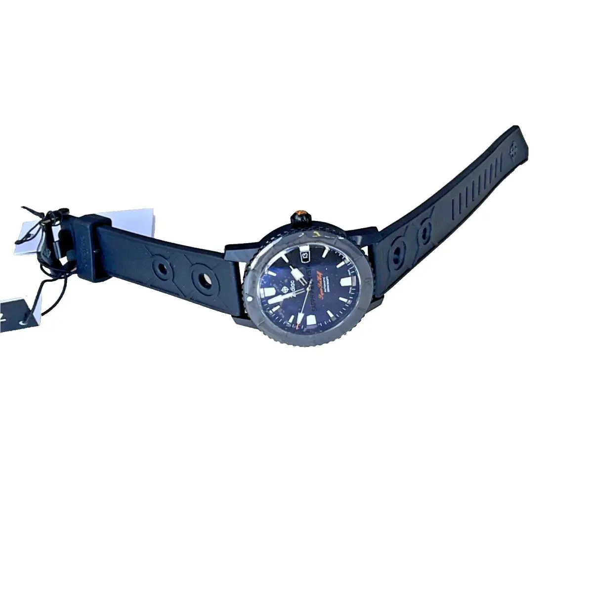 Zodiac Super Sea Wolf Compression 40MM Black Dial Automatic Stp 1-11 ZO9297