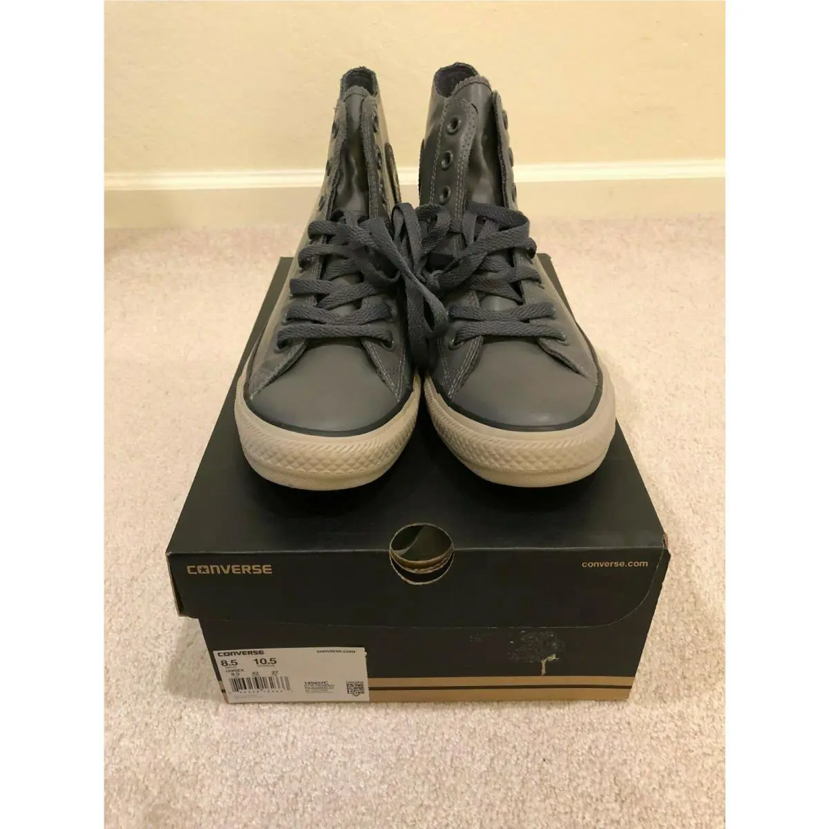 Converse shoes - Converse Chuck Taylor All-Star Hi - 149457C - Thunder/Blac (UPC: 886956162333) 1