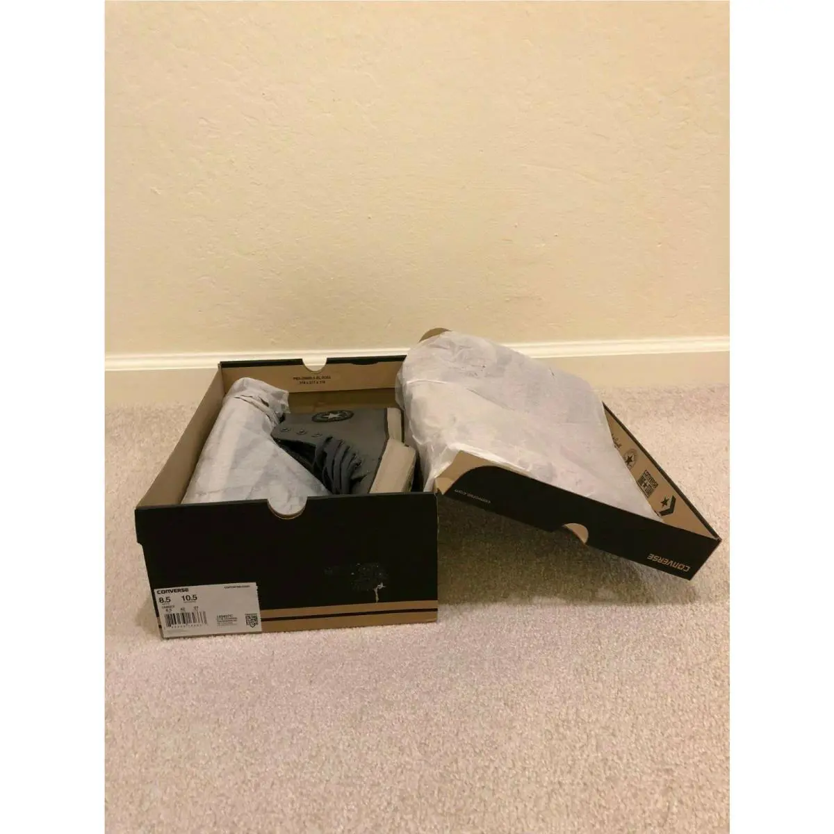 Converse shoes - Converse Chuck Taylor All-Star Hi - 149457C - Thunder/Blac (UPC: 886956162333) 0