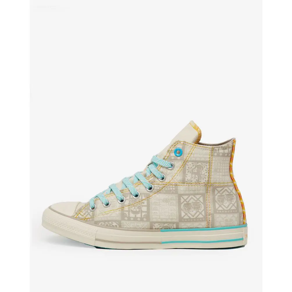 Converse shoes - Alegria High Papyrus Sun Ray Capsule - Egret - A03692C 2