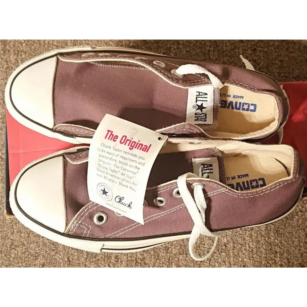 Converse shoes - Converse All-Star OX - Purple (UPC: 022859471596) 0