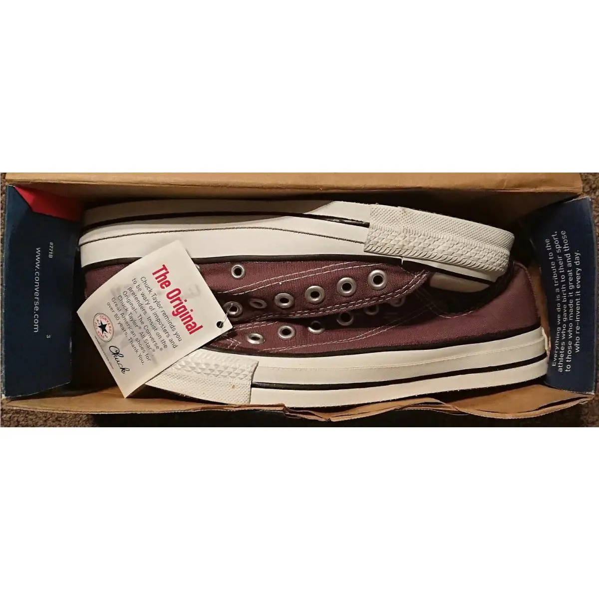 Converse shoes - Converse All-Star OX - Purple (UPC: 022859471596) 4