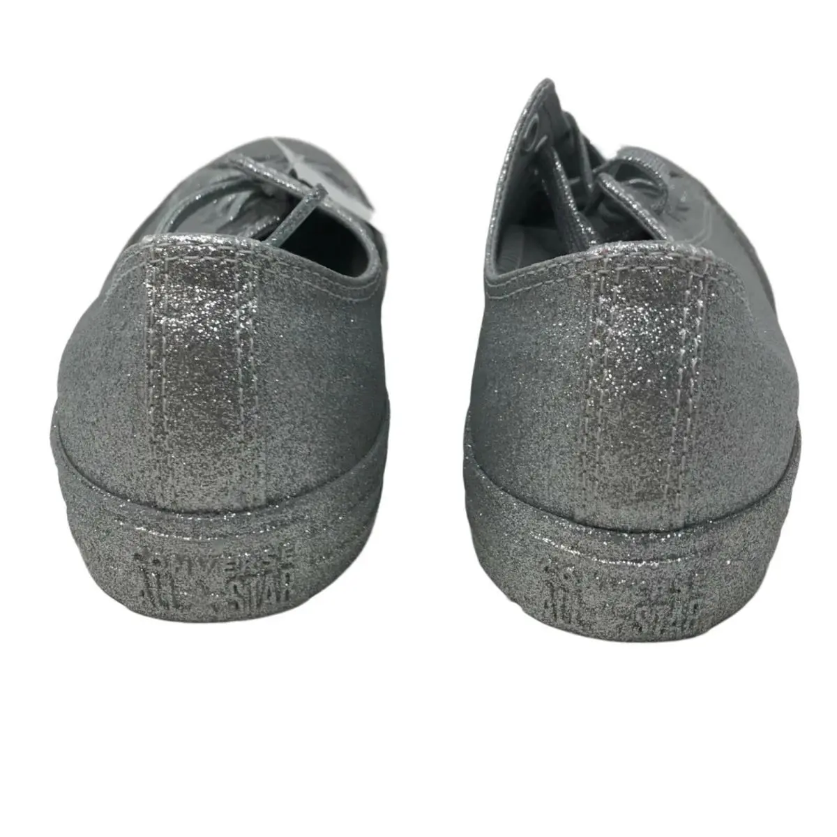 Converse shoes - Silver Glitter 2
