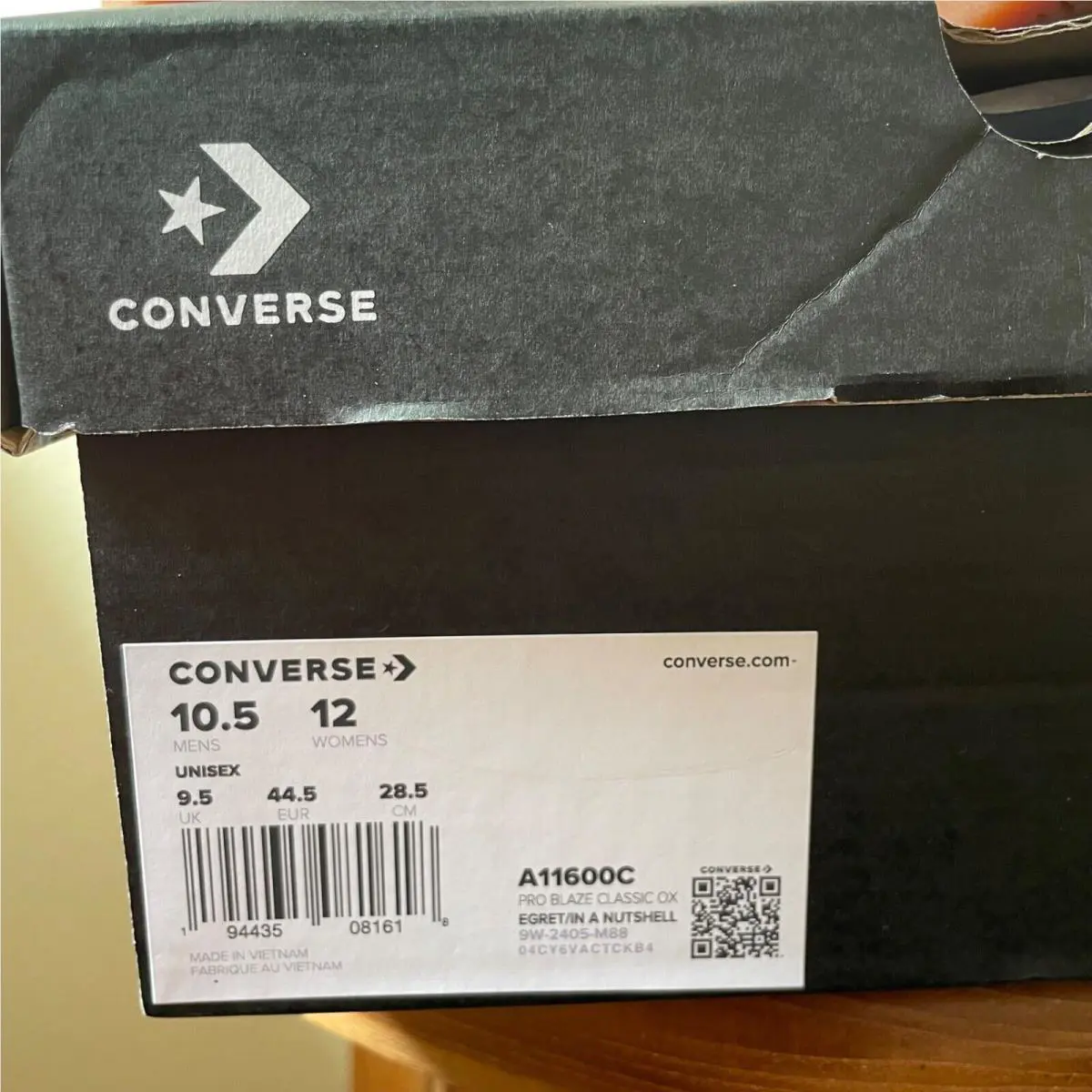 Converse shoes - Converse Pro Blaze OX - Pro Blaze - A11600C - Ivory 0