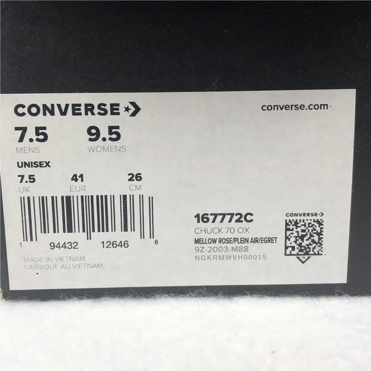 Converse shoes - converse chuck 70 ox - chuck - 167772c - Multicolor 9