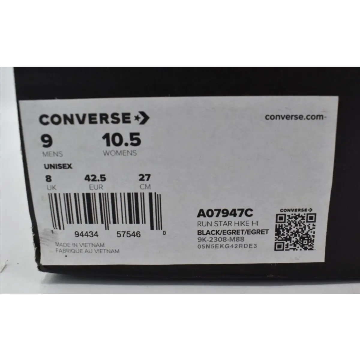 Converse shoes - Converse All Star Platform - All Star Platform - A07947C - Black (UPC: 194434575460) 10