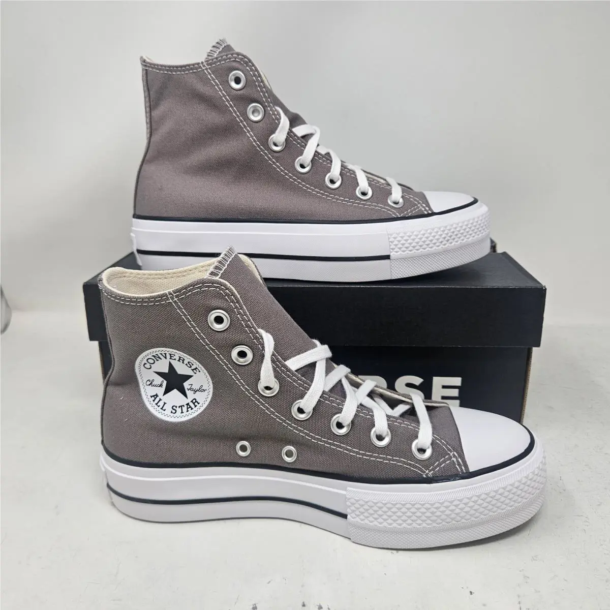 Converse shoes - Converse CTAS Hi - CTAS - A12309F - Grey / White (UPC: 194435176239) 0