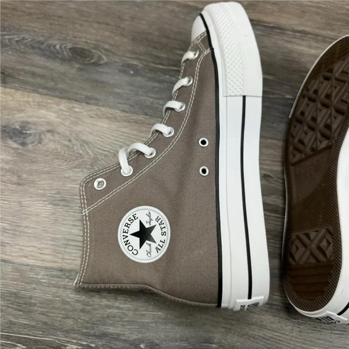 Converse shoes - Comverse CTAS Lift Hi - Comverse CTAS Lift - A12309F - grey (UPC: 194435176130) 8