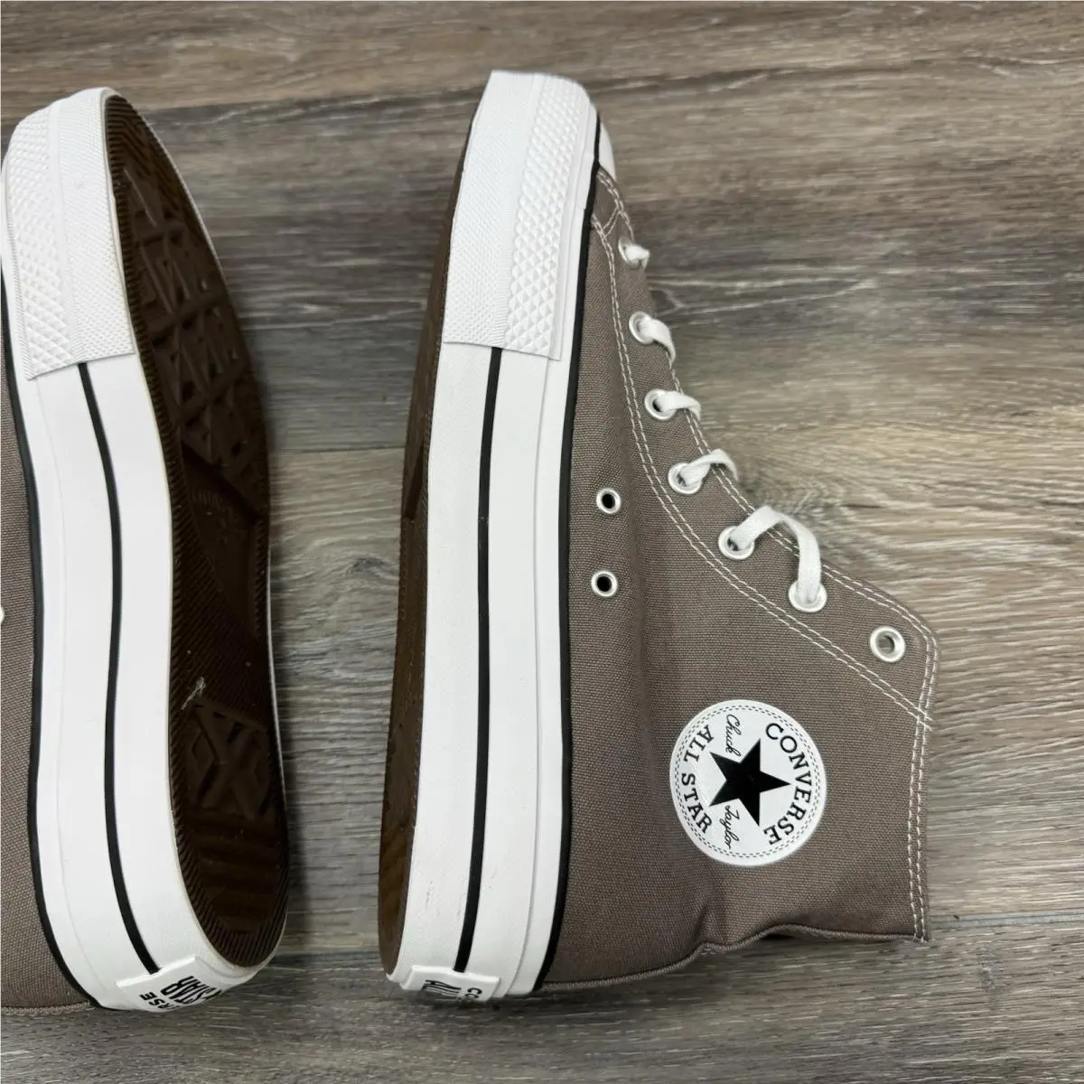 Converse shoes - Comverse CTAS Lift Hi - Comverse CTAS Lift - A12309F - grey (UPC: 194435176130) 7