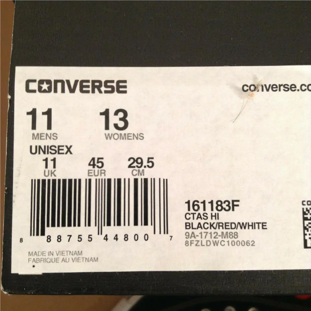 Converse shoes - 161183f - 161183f - Black (UPC: 888755448007) 3
