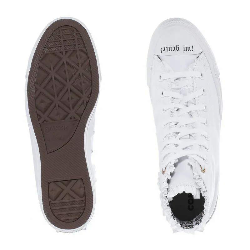 Converse shoes - White/Shoreline Blue/Gold - 168607C 8