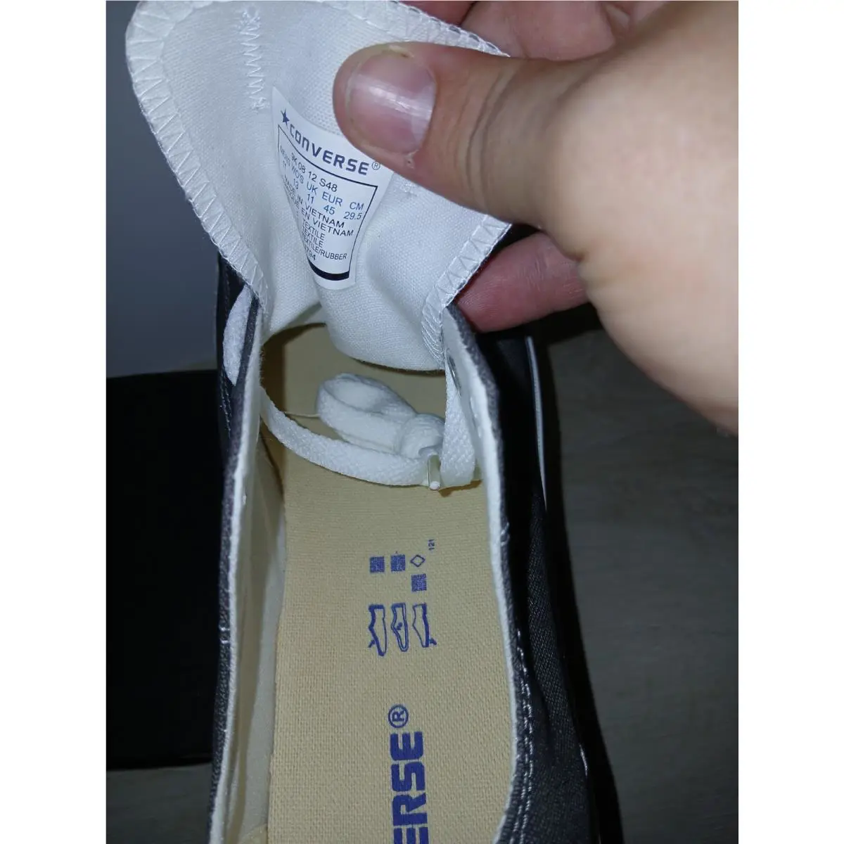 Converse shoes - Converse Chuck Taylor All Star - 1JT94 - Charcoal 15