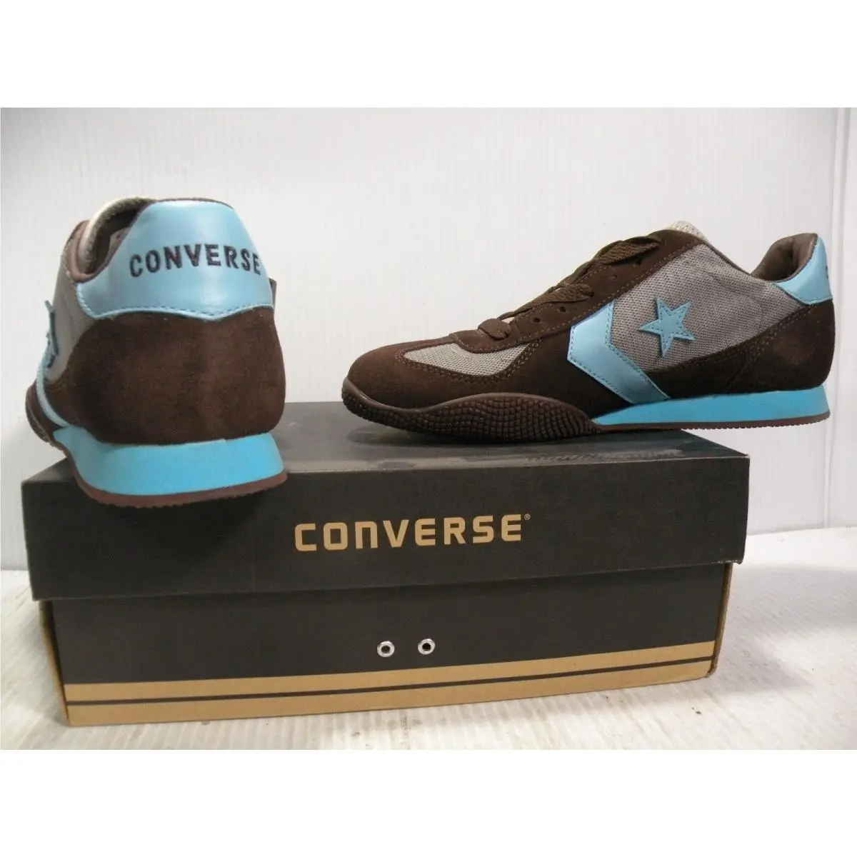 Converse shoes - Brown/blue/Gray 1