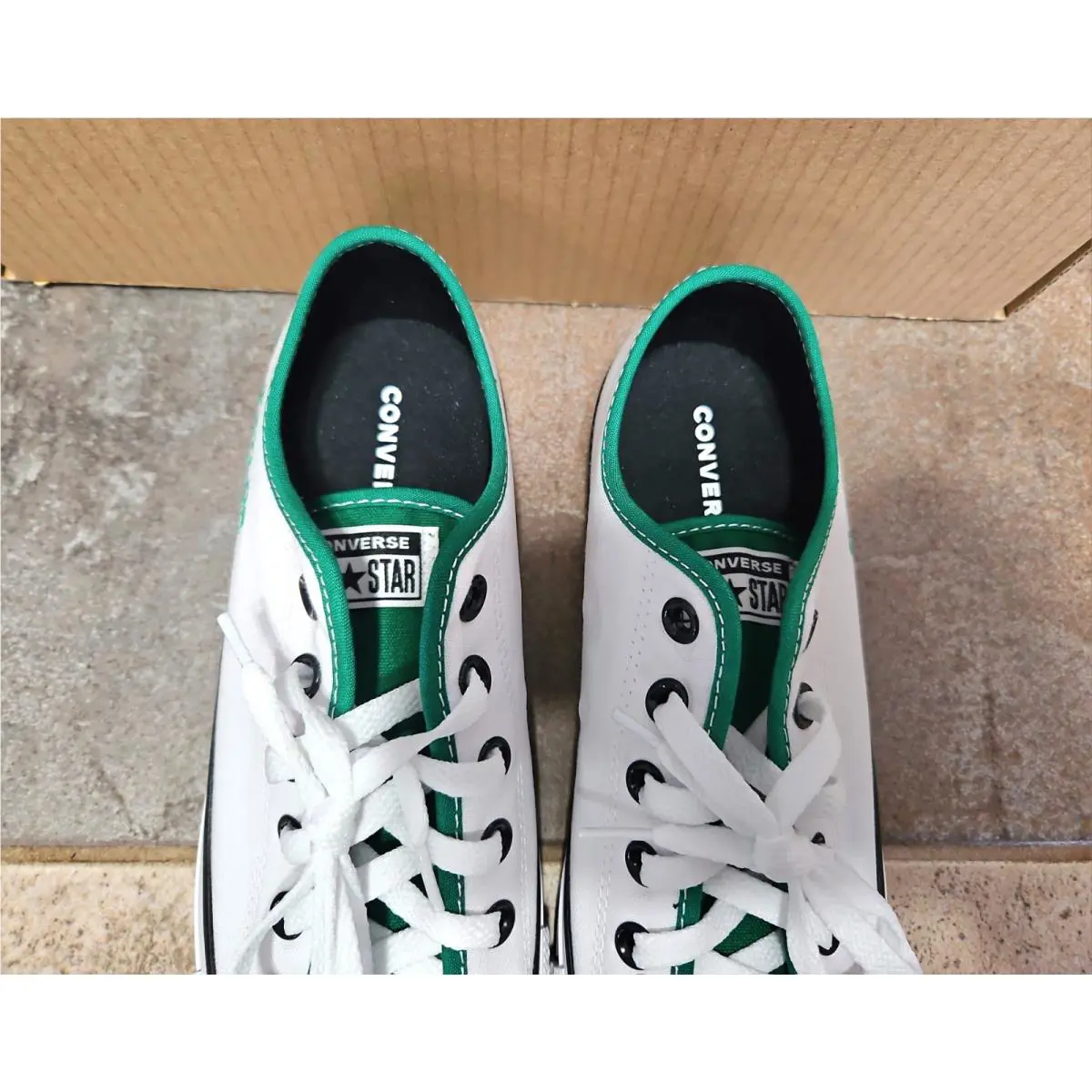 Converse shoes - Converse Chuck Taylor All Star Low - 152621C - Green, Black, White 7