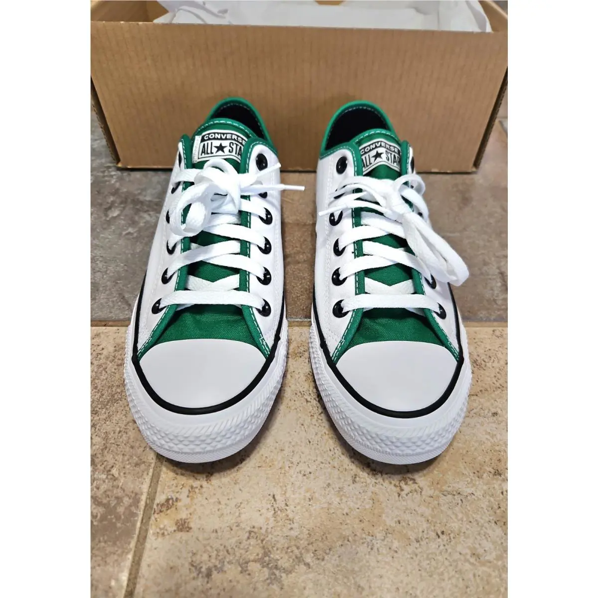 Converse shoes - Converse Chuck Taylor All Star Low - 152621C - Green, Black, White 0