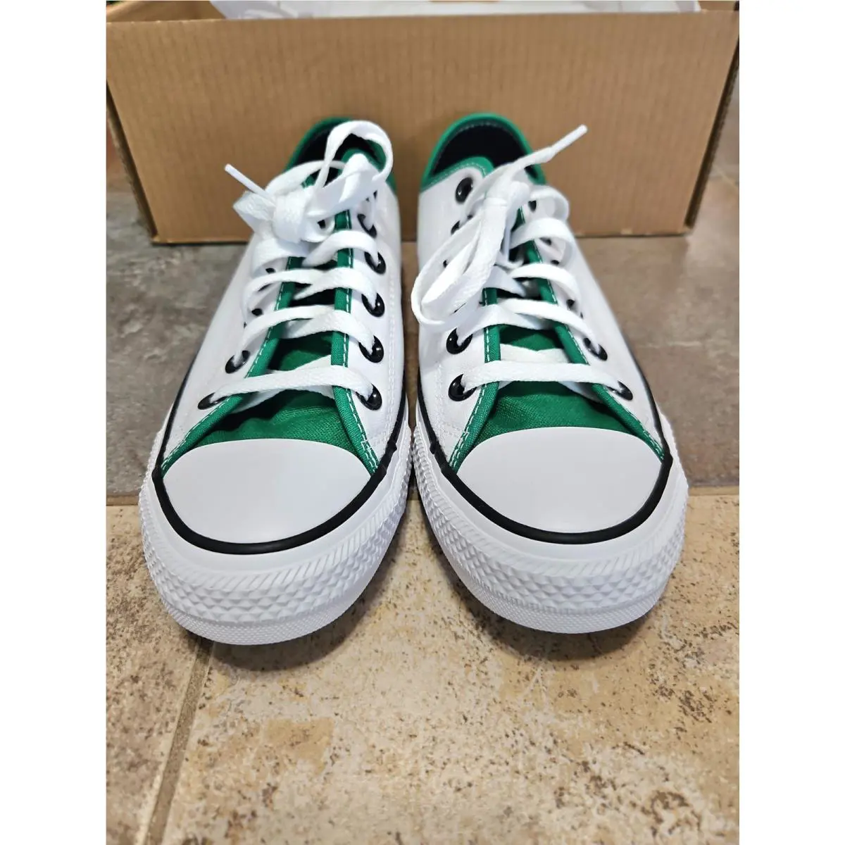Converse shoes - Converse Chuck Taylor All Star Low - 152621C - Green, Black, White 2