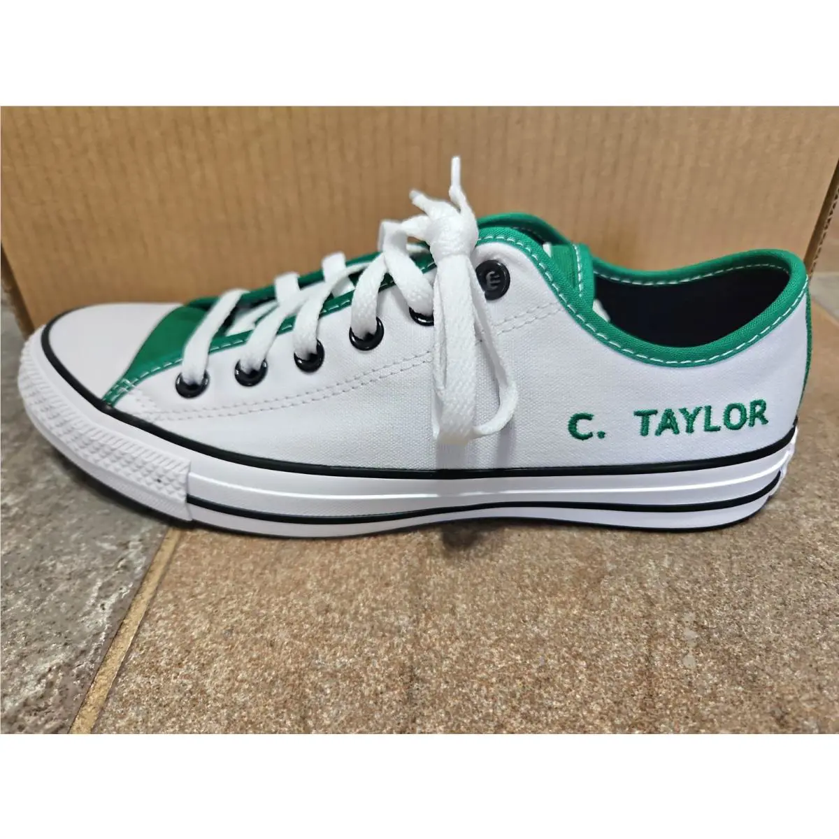 Converse shoes - Converse Chuck Taylor All Star Low - 152621C - Green, Black, White 3