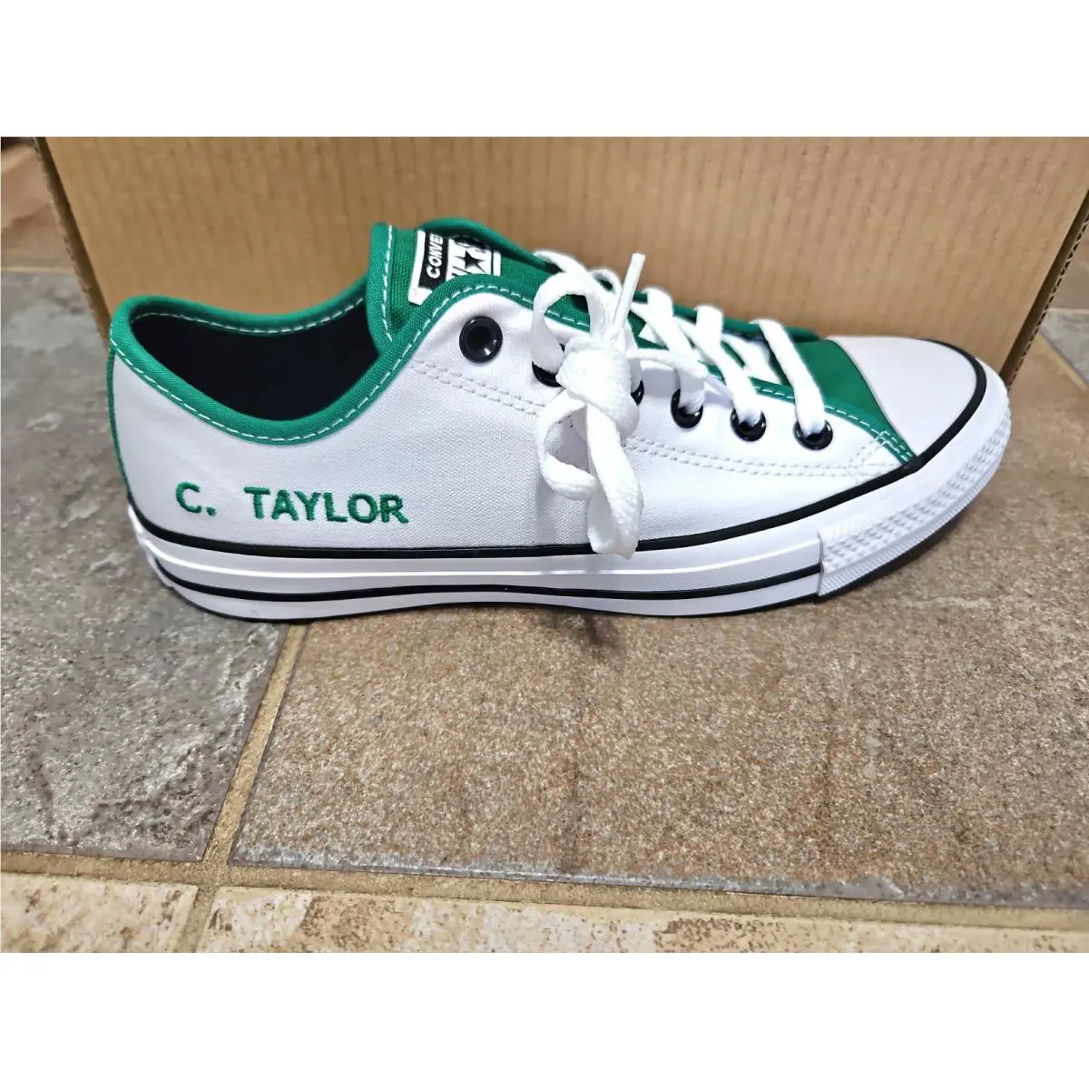 Converse shoes - Converse Chuck Taylor All Star Low - 152621C - Green, Black, White 4